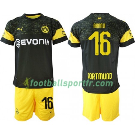 Tenue Borussia Dortmund Akanji 16 Enfant Extérieur 2018-2019 Maillot de Foot